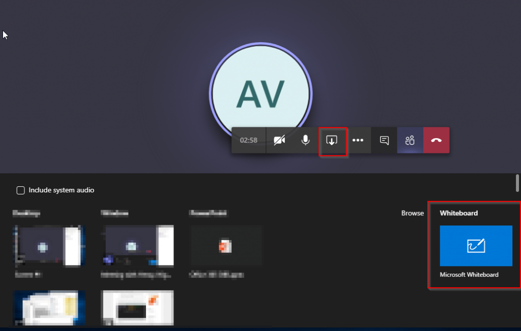How to use Whiteboard in Microsoft Teams